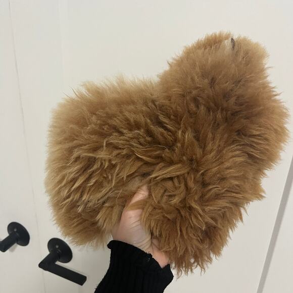 Alpaca Real Fur Stuffed Animal - Picture 3 of 4